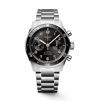 Men's watch / unisex  LONGINES, Spirit Flyback / 42mm, SKU: L3.821.4.53.6 | timeolution.com