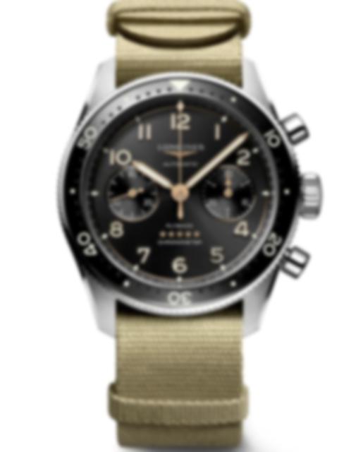 Men's watch / unisex  LONGINES, Spirit Flyback / 42mm, SKU: L3.821.4.53.9 | timeolution.com