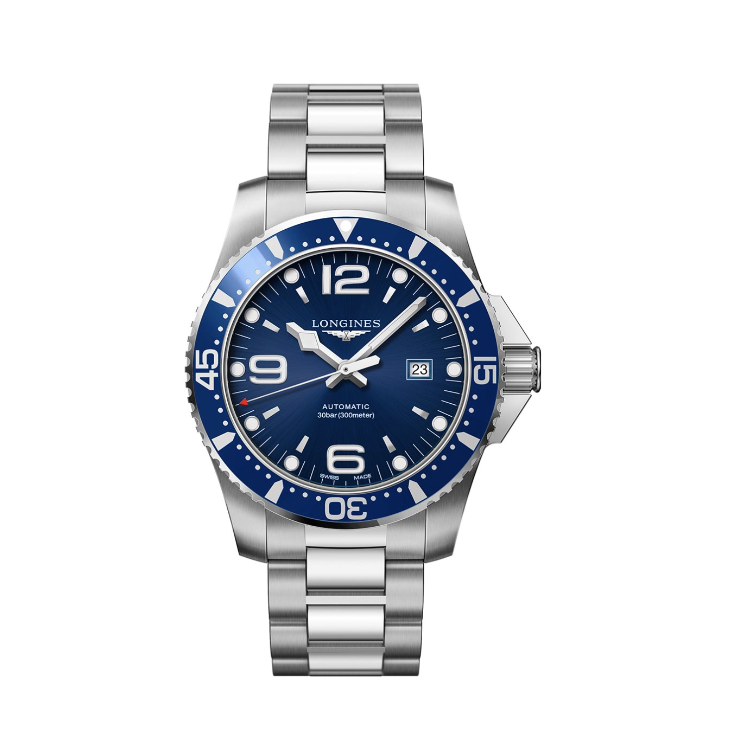 Men's watch / unisex  LONGINES, HydroConquest / 44mm, SKU: L3.841.4.96.6 | timeolution.com