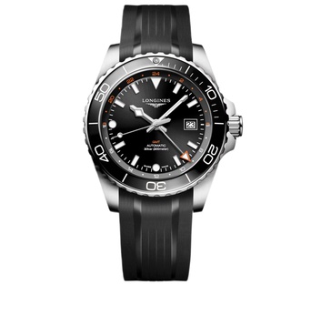 Men's watch / unisex  LONGINES, HydroConquest GMT / 43mm, SKU: L3.890.4.56.9 | timeolution.com