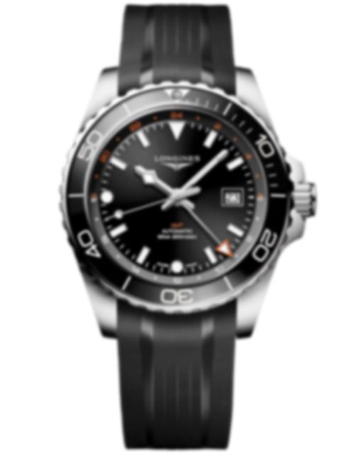 Men's watch / unisex  LONGINES, HydroConquest GMT / 43mm, SKU: L3.890.4.56.9 | timeolution.com