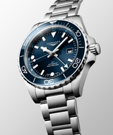 Men's watch / unisex  LONGINES, HydroConquest GMT / 43mm, SKU: L3.890.4.96.6 | timeolution.com