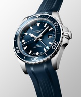 Men's watch / unisex  LONGINES, HydroConquest GMT / 43mm, SKU: L3.890.4.96.9 | timeolution.com