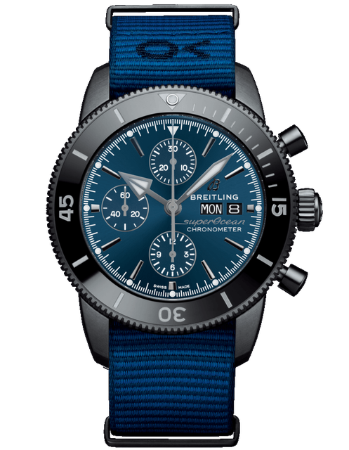 Men's watch / unisex  BREITLING, Superocean Heritage II Chronograph 44 Outerknown / 44mm, SKU: M133132A1C1W1 | timeolution.com