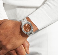 Men's watch / unisex BELL & ROSS, BR 05 Copper Brown / 40mm, SKU: BR05A-BR-ST/SST | timeolution.com