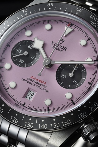 Men's watch / unisex TUDOR, Black Bay Chrono Pink / 41mm, SKU: M79360N-0019 | timeolution.com