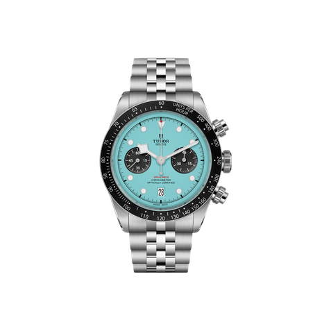 Men's watch / unisex TUDOR, Black Bay Chrono Flamingo Blue / 41mm, SKU: M79360N-0024 | timeolution.com