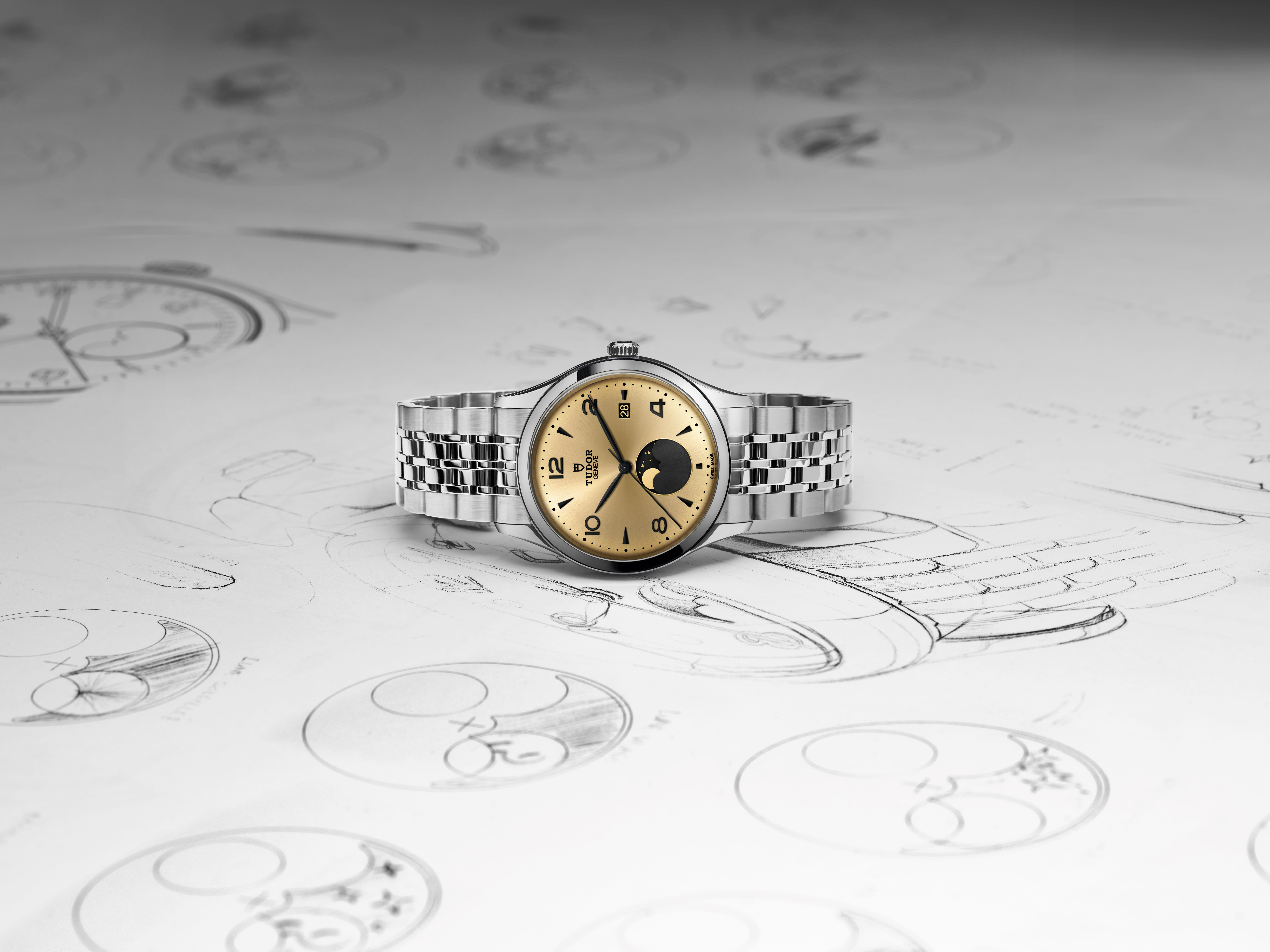 Men's watch / unisex TUDOR, 1926 Luna / 39mm, SKU: M91560-0001 | timeolution.com