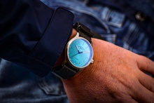 Men's watch / unisex MÜHLE-GLASHÜTTE, Panova Turquoise / 40mm, SKU: M1-40-79-NB-L-III | timeolution.com