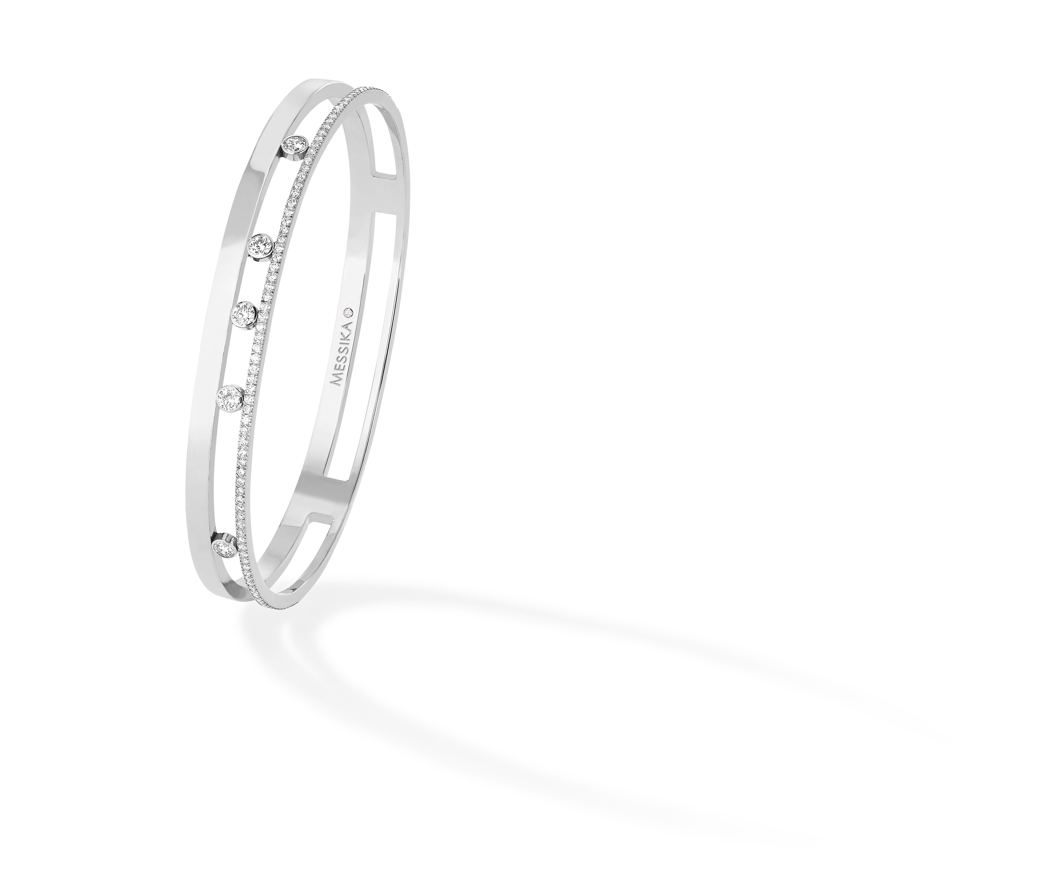 Women Jewellery  MESSIKA, Bangle Move Romane, SKU: 06514-WG | timeolution.com