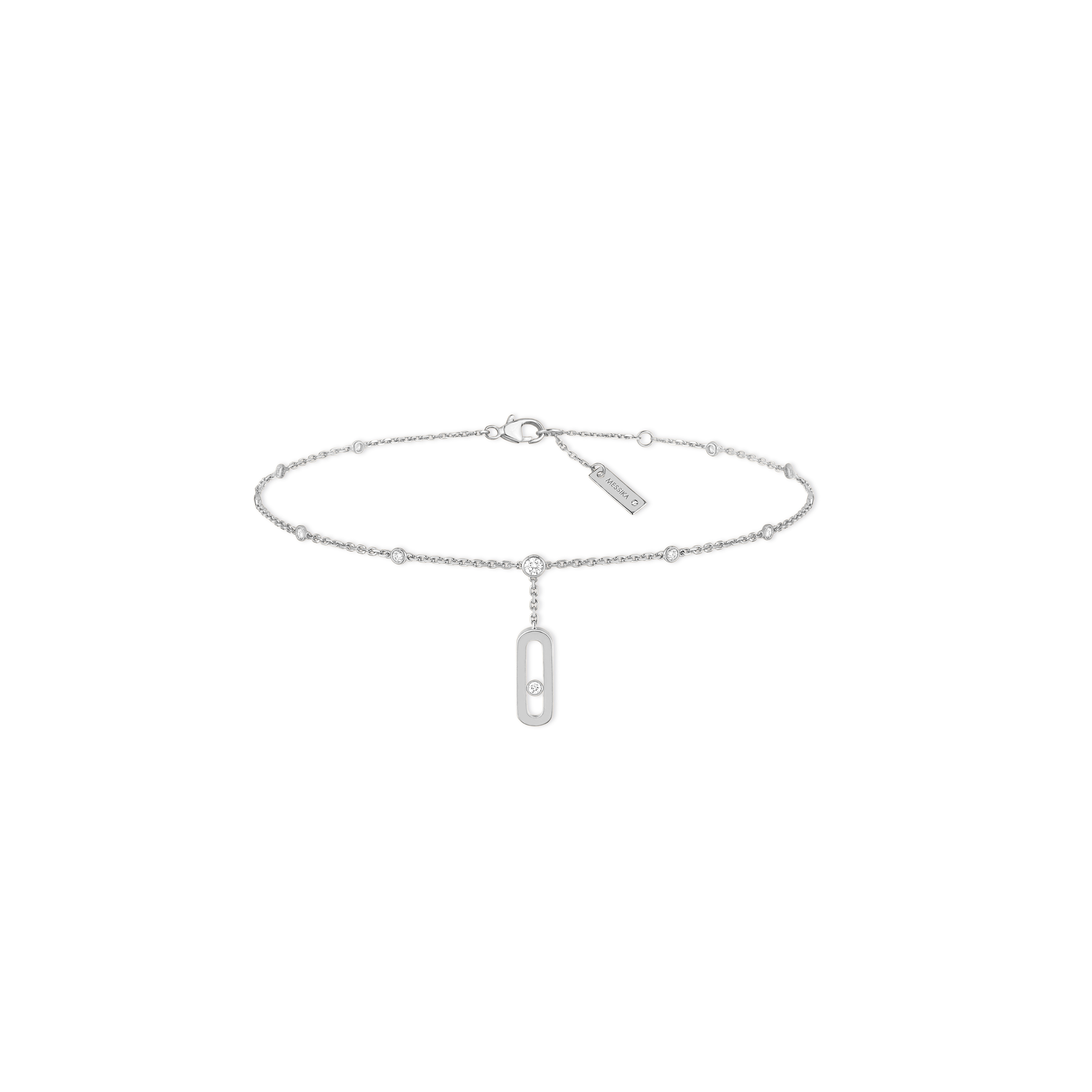 Women Jewellery MESSIKA, Ankle Bracelet Move Uno, SKU: 10100-WG | timeolution.com