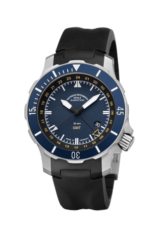 Men's watch / unisex  MÜHLE-GLASHÜTTE, S.A.R. Seebataillon GMT / 45mm, SKU: M1-28-62-KB | timeolution.com