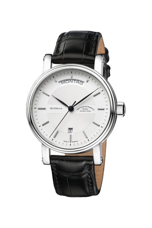 Men's watch / unisex  MÜHLE-GLASHÜTTE, Teutonia II Day/Date / 41 mm, SKU: M1-33-65-LB | timeolution.com