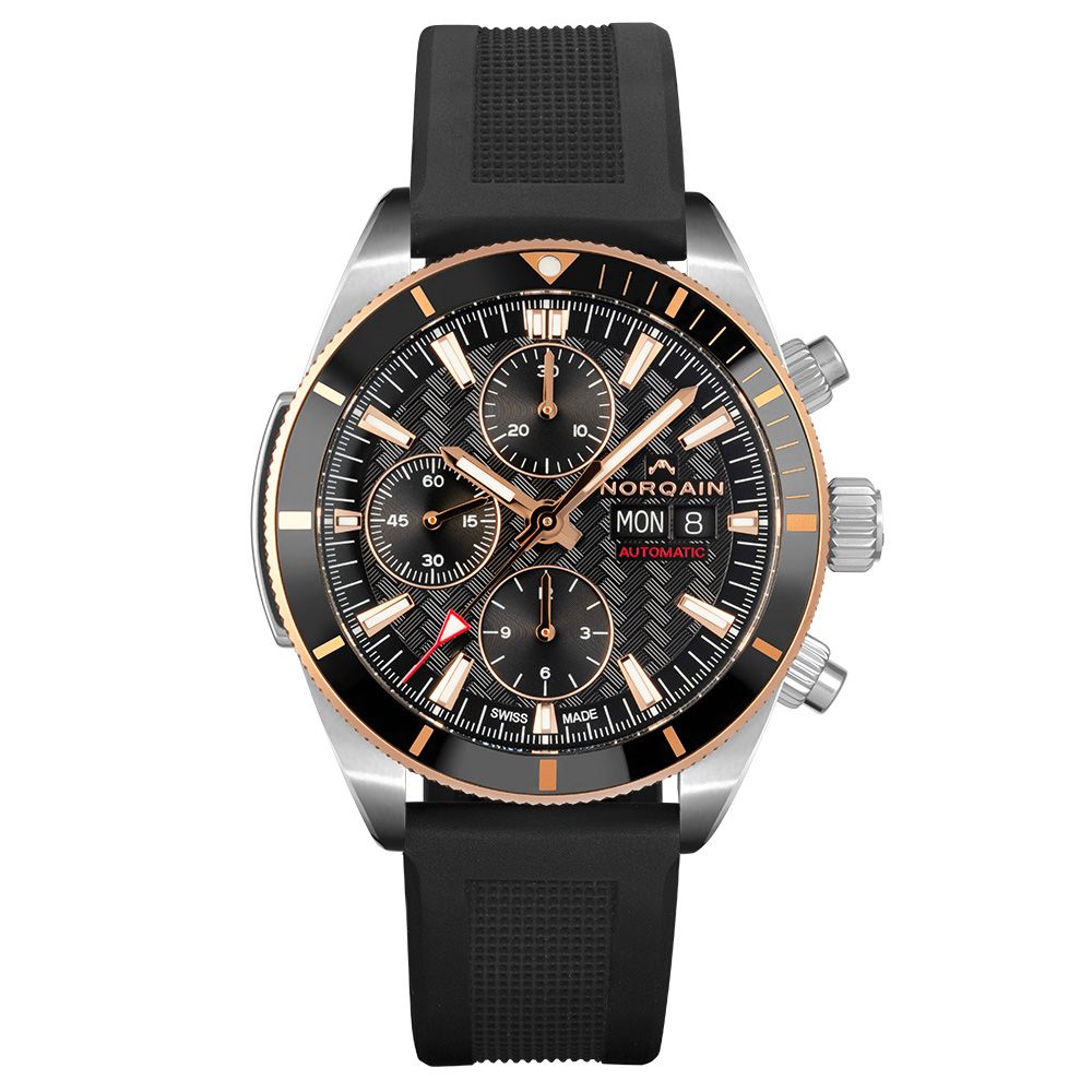 Men's watch / unisex  NORQAIN, Adventure Sport Chrono Day/Date/ 41mm, SKU: N1500GA1IC/B153/15BR.18S | timeolution.com