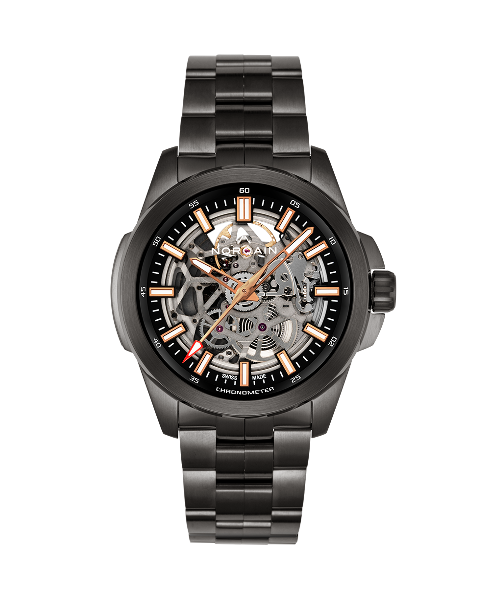 Men's watch / unisex  NORQAIN, Independence Skeleton DLC / 42mm, SKU: NB3000B03A/303/102BI | timeolution.com