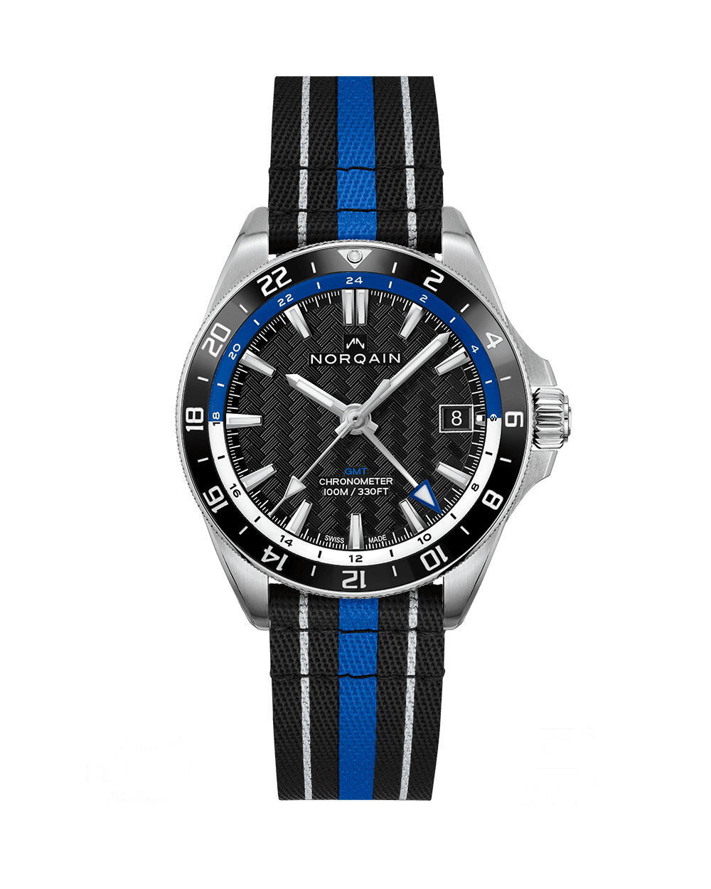 Men's watch / unisex NORQAIN, Adventure Neverest GMT / 41mm, SKU: NN1100SC1CG/BA111/15BAN.20S | timeolution.com
