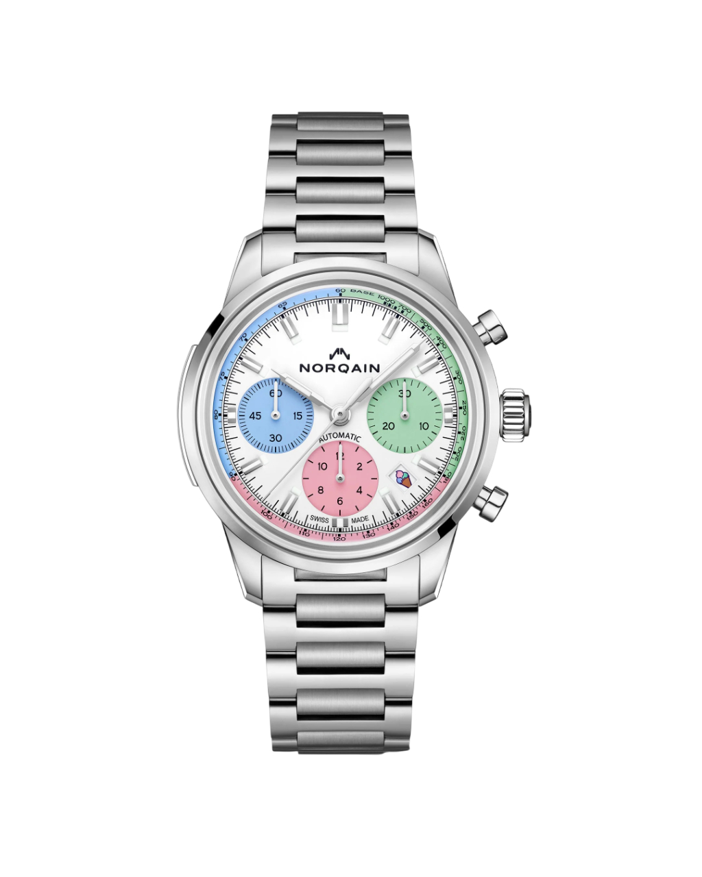 Men's watch / unisex NORQAIN, Freedom 60 Chrono Enjoy Life Special Edition / 40mm, SKU: N2201.19S01.C01.S01 | timeolution.com