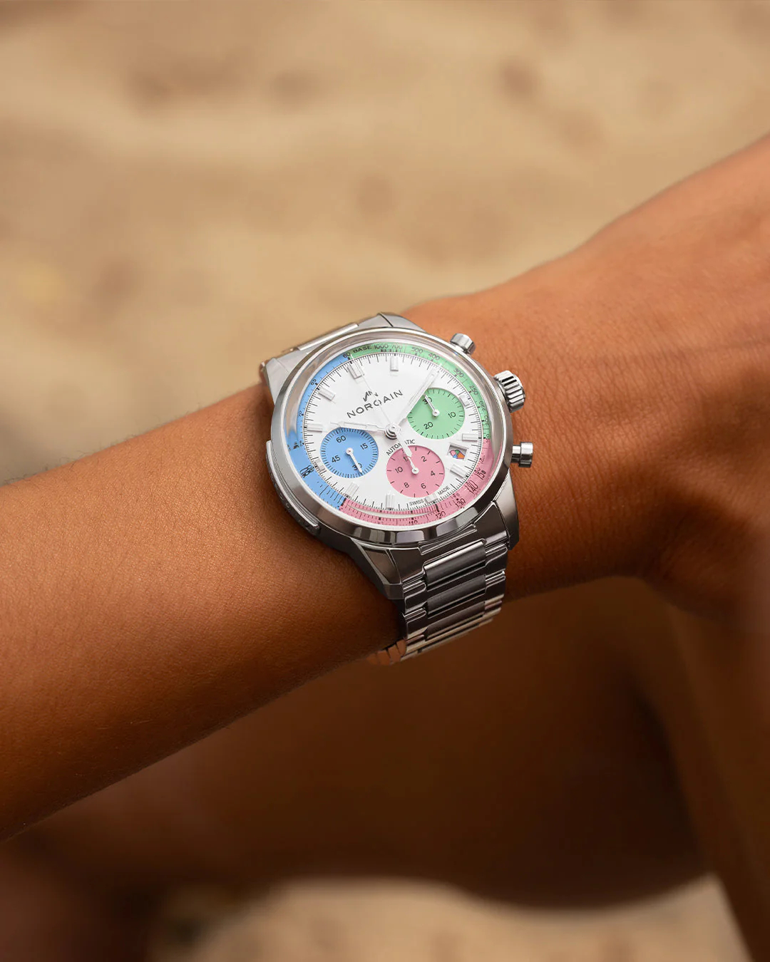 Men's watch / unisex NORQAIN, Freedom 60 Chrono Enjoy Life Special Edition / 40mm, SKU: N2201.19S01.C01.S01 | timeolution.com