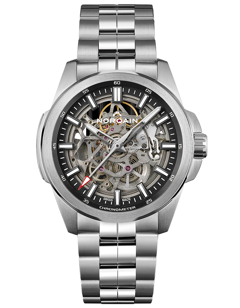 Men's watch / unisex NORQAIN, Independence 22 Skeleton Special Edition / 42mm, SKU: N3000S03A/302/102SI | timeolution.com