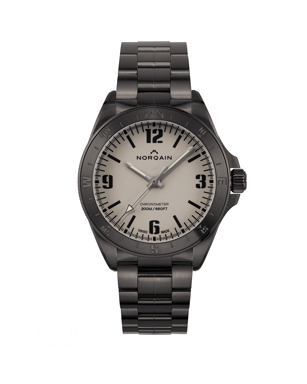 Men's watch / unisex NORQAIN, Adventure Neverest Night Sight / 40mm, SKU: NNB1001BBWA/IL107/150B | timeolution.com