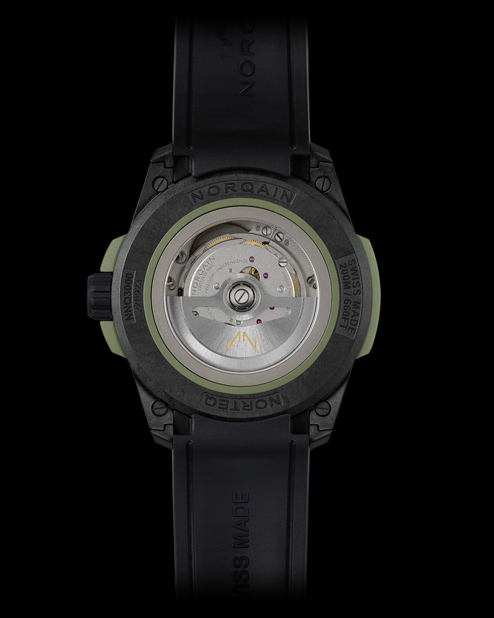 Men's watch / unisex NORQAIN, Independence Wild One / 42mm, SKU: NNQ3000QBK1A/B002/3W1KBR.20BQ | timeolution.com