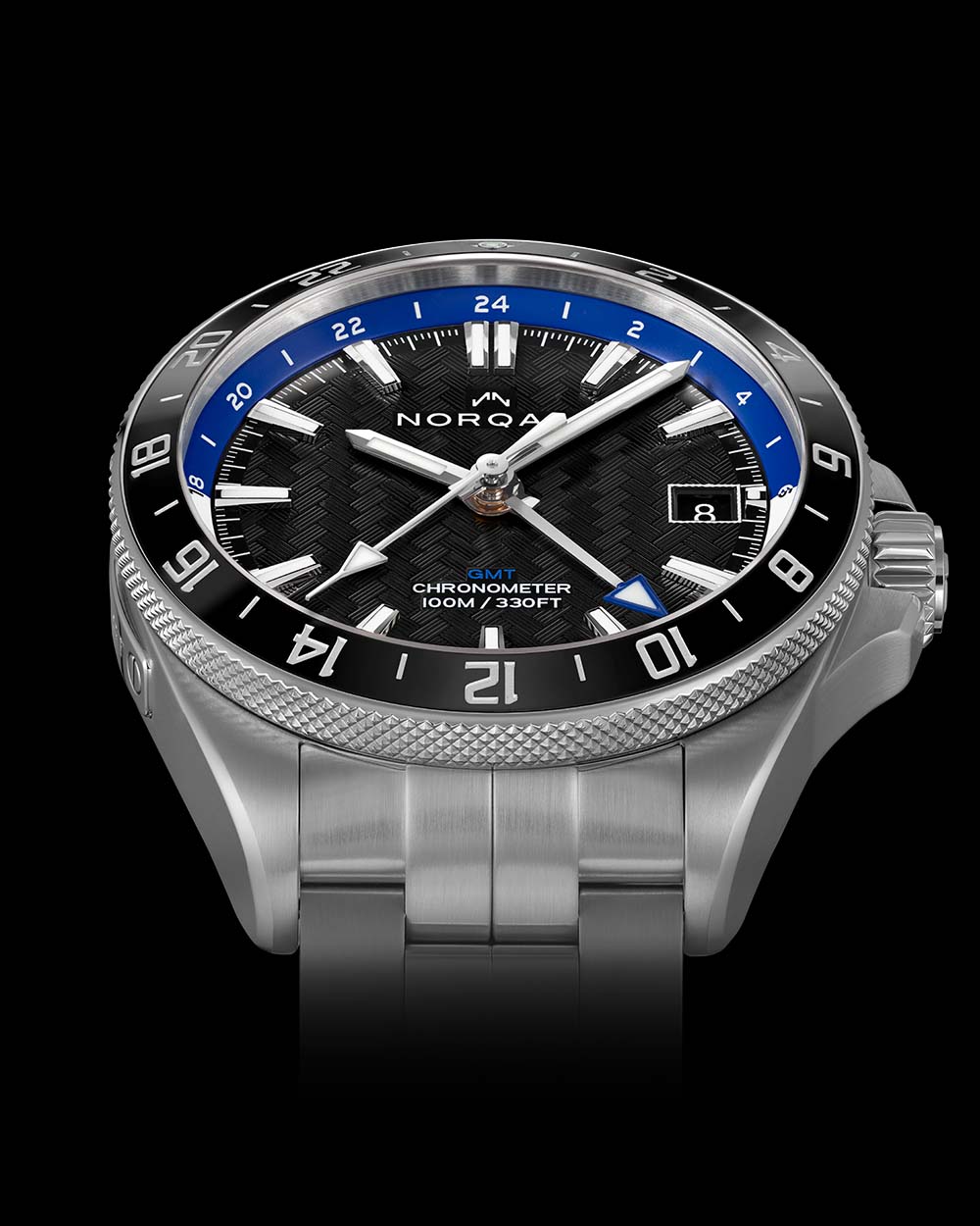 Men's watch / unisex NORQAIN, Adventure Neverest GMT / 41mm, SKU: NN1100SC1CG/BA111/150SSG | timeolution.com