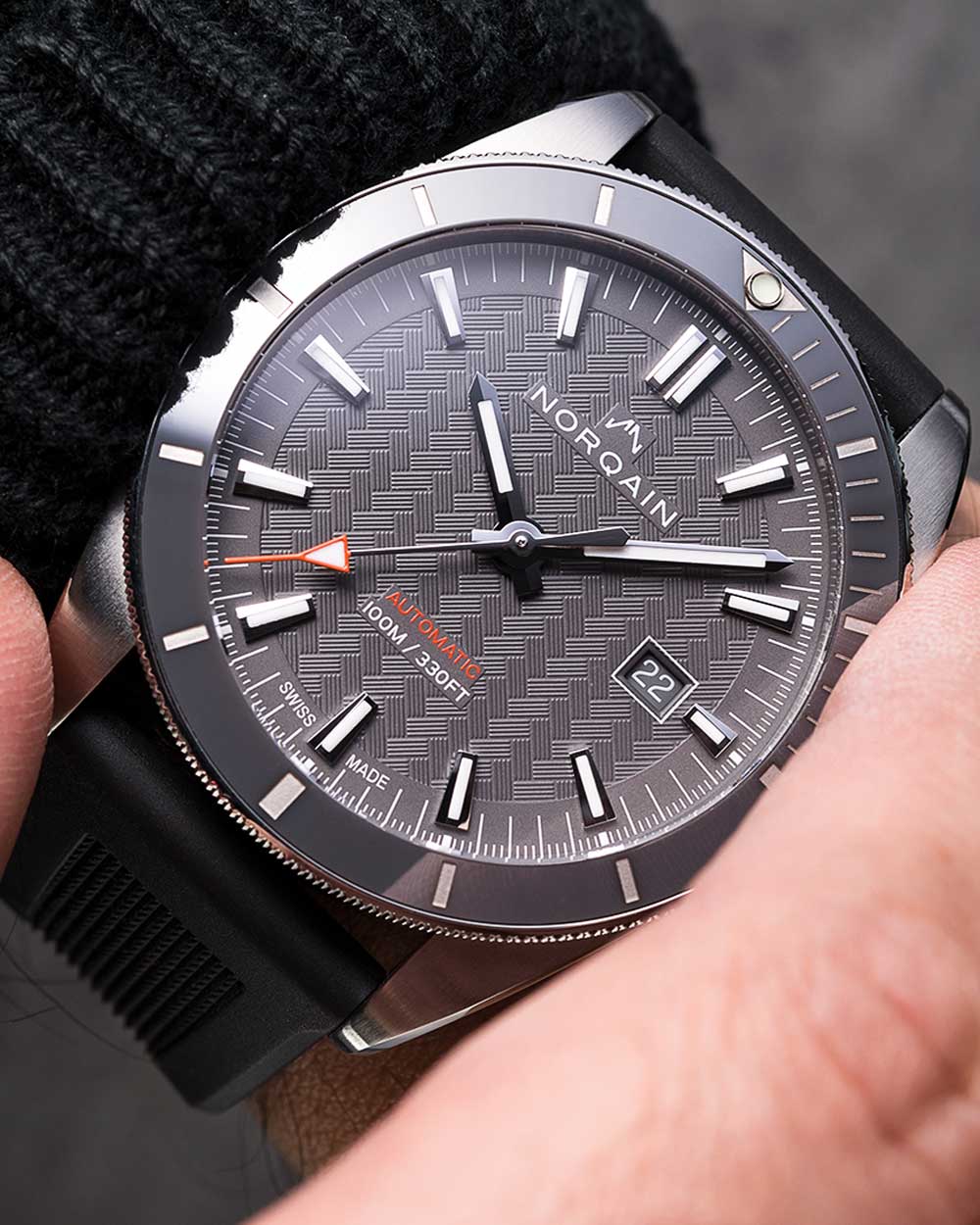 Men's watch / unisex  NORQAIN, Adventure Sport / 42mm, SKU: N1000C03A/G101/10GC.20S | timeolution.com