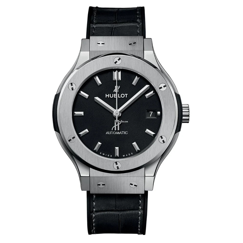 Men's watch / unisex  HUBLOT, Classic Fusion Titanium / 38mm, SKU: 565.NX.1470.LR | timeolution.com