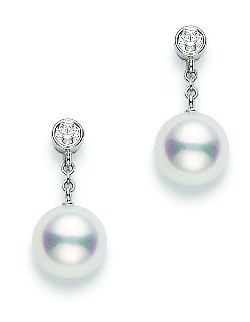 Women Jewellery  MIKIMOTO, Akoya Pearl, SKU: PEH5374DW | timeolution.com