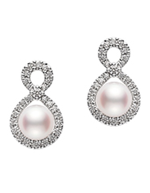 Women Jewellery  MIKIMOTO, Akoya Pearl, SKU: PEH5446DW | timeolution.com