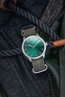 Men's watch / unisex  MÜHLE-GLASHÜTTE, Panova Green / 40mm, SKU: M1-40-76-NB-II | timeolution.com