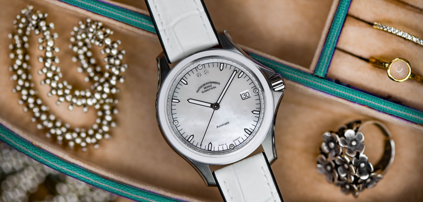 Ladies' watch  MÜHLE-GLASHÜTTE, ProMare Lady / 39mm, SKU: M1-42-25-NB | timeolution.com