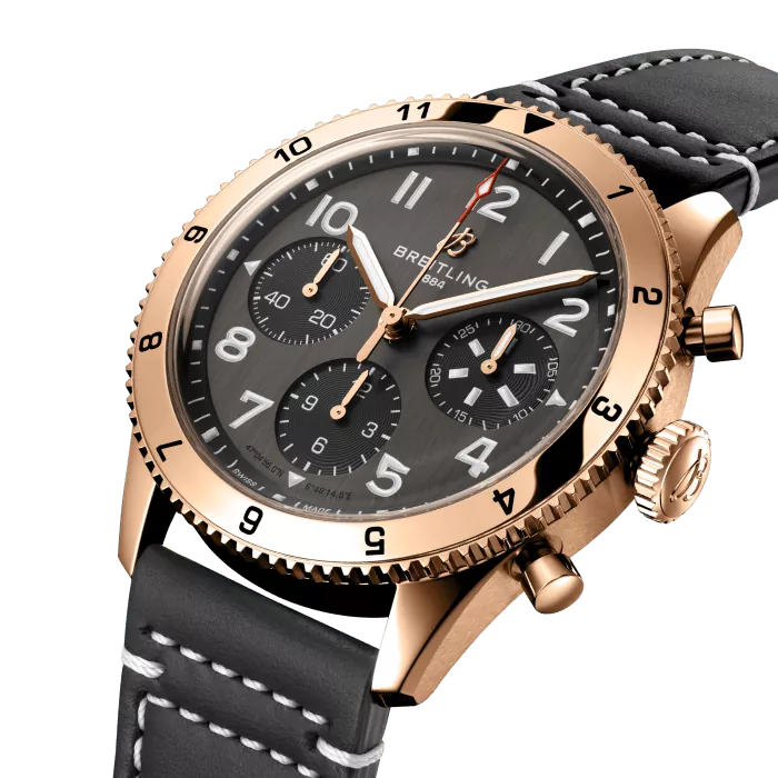 Men's watch / unisex  BREITLING, Classic AVI Chronograph P-51 Mustang / 42mm, SKU: R233801A1B1X1 | timeolution.com