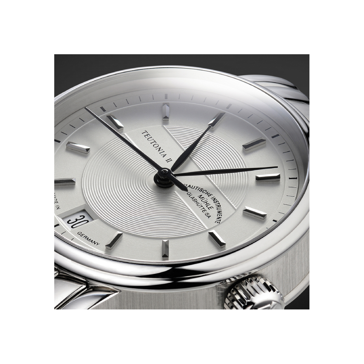 Ladies' watch  MÜHLE-GLASHÜTTE, Teutonia II Medium / 34 mm, SKU: M1-30-25-MB | timeolution.com