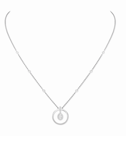 Women Jewellery  MESSIKA, Collier Glam'Azone Graphic, SKU: 49CO02W0-7180-0065-WG | timeolution.com