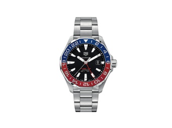 Men's watch / unisex  TAG HEUER, Aquaracer GMT / 43mm, SKU: WAY201F.BA0927 | timeolution.com