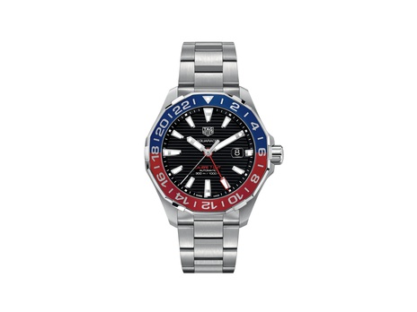 Men's watch / unisex  TAG HEUER, Aquaracer GMT / 43mm, SKU: WAY201F.BA0927 | timeolution.com