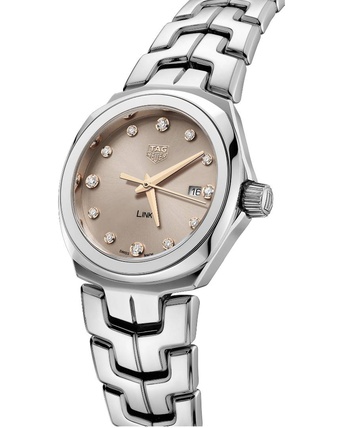 Ladies' watch  TAG HEUER, Link Date Quartz / 32mm, SKU: WBC131E.BA0649 | timeolution.com