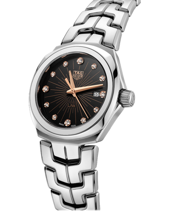 Ladies' watch  TAG HEUER, Link Quartz / 32mm, SKU: WBC131F.BA0649 | timeolution.com