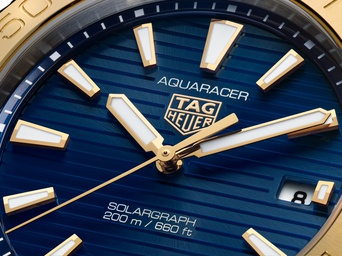 Men's watch / unisex TAG HEUER, Aquaracer Professional 200 Solargraph / 40mm, SKU: WBP1120.BB0002 | timeolution.com