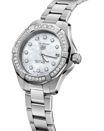 Ladies' watch TAG HEUER, Aquaracer Professional 200 Solargraph / 34mm, SKU: WBP1314.BA0005 | timeolution.com