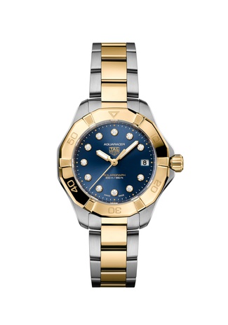Ladies' watch TAG HEUER, Aquaracer Professional 200 Solargraph / 34mm, SKU: WBP1323.BB0004 | timeolution.com