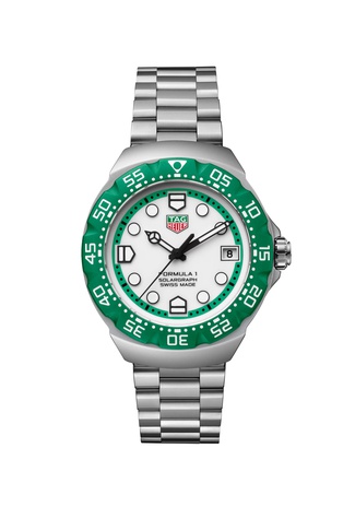 Men's watch / unisex TAG HEUER, Formula 1 Solargraph Limited Edition / 38mm, SKU: WBY1113.BA0042 | timeolution.com