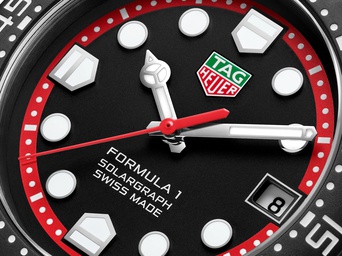 Men's watch / unisex TAG HEUER, Formula 1 Solargraph Limited Edition / 38mm, SKU: WBY1114.FT8084 | timeolution.com