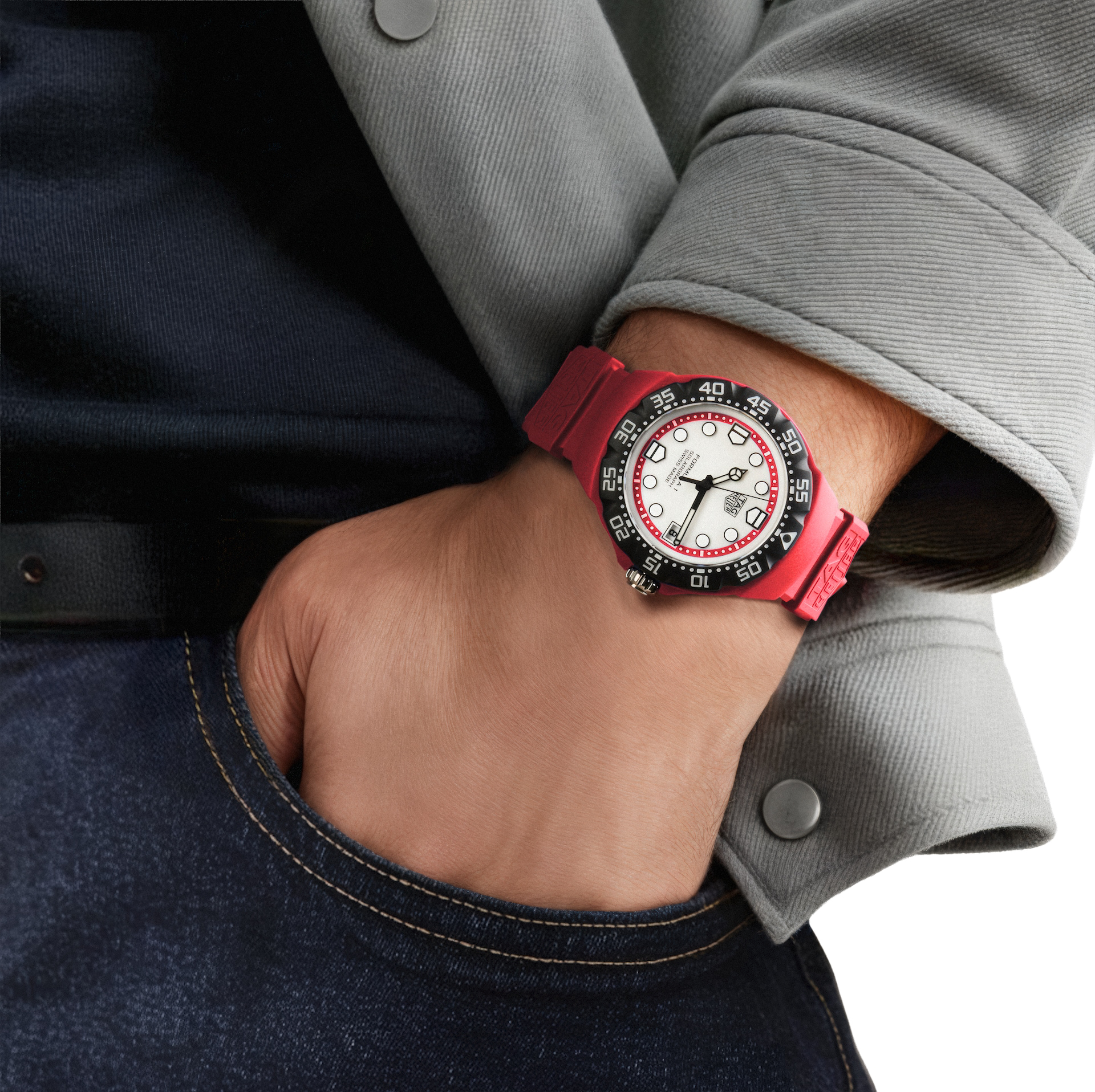 Men's watch / unisex TAG HEUER, Formula 1 Solargraph / 38mm, SKU: WBY1161.FT8086 | timeolution.com