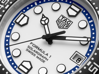 Men's watch / unisex TAG HEUER, Formula 1 Solargraph Limited Edition / 38mm, SKU: WBY1162.FT8105 | timeolution.com