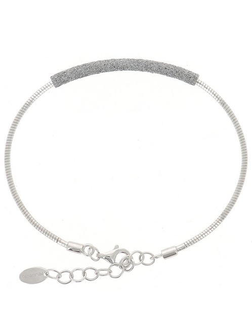 Women Jewellery  PESAVENTO, DNA Spring Rhodium Silver Bracelet, SKU: WDNAB191 | timeolution.com