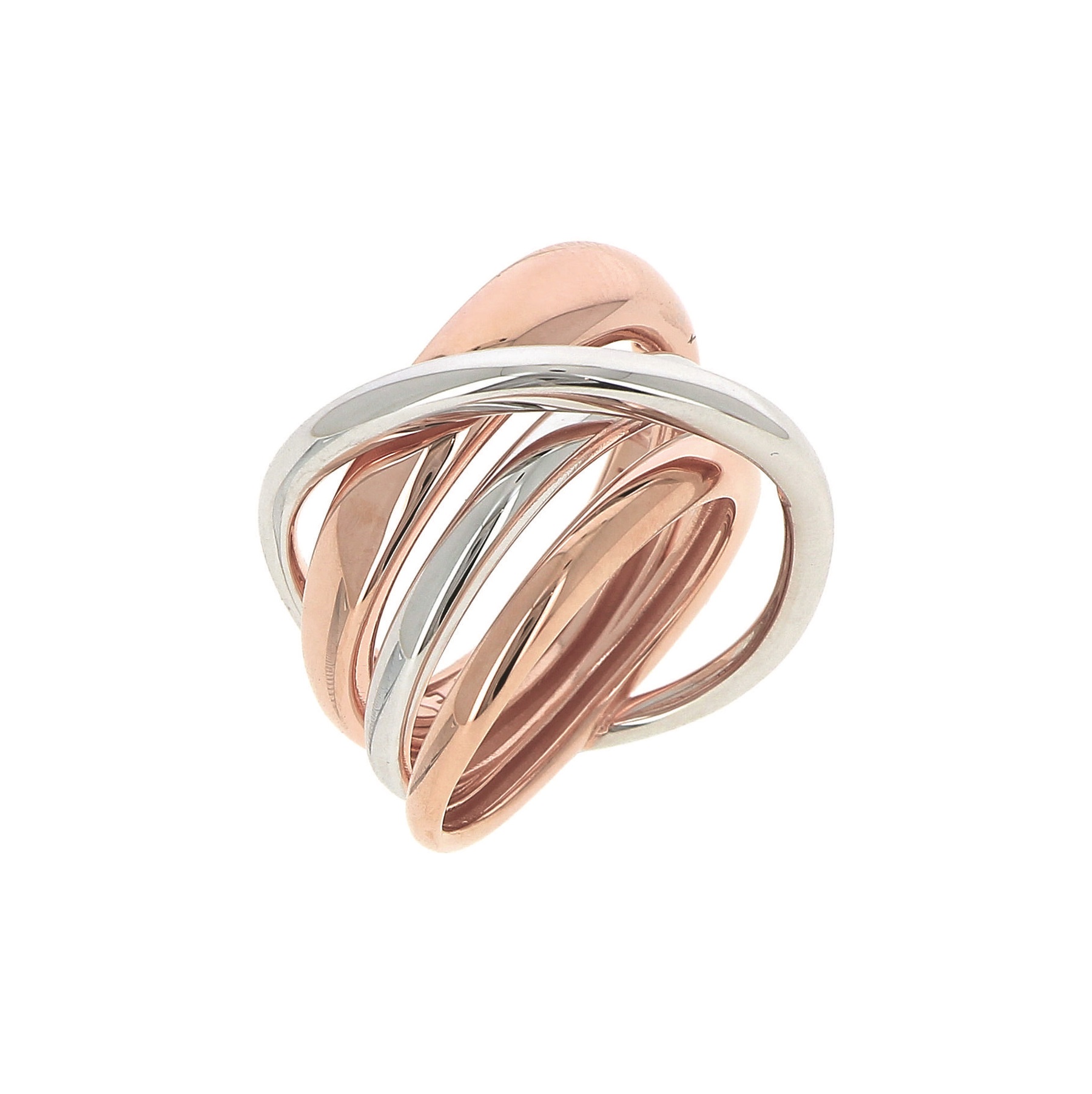 Women Jewellery  PESAVENTO, Forever Chic Rhodium - Pink Silver Rings, SKU: WPLVA1889 | timeolution.com