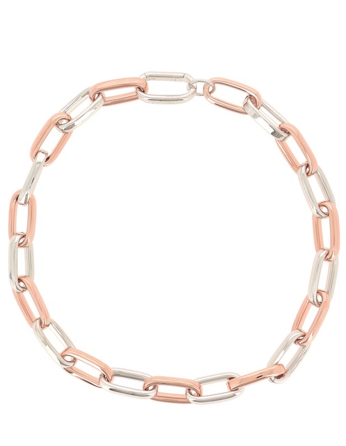 Women Jewellery  PESAVENTO, Forever Chic Rhodium - Pink Silver Necklace, SKU: WPLVE1810 | timeolution.com