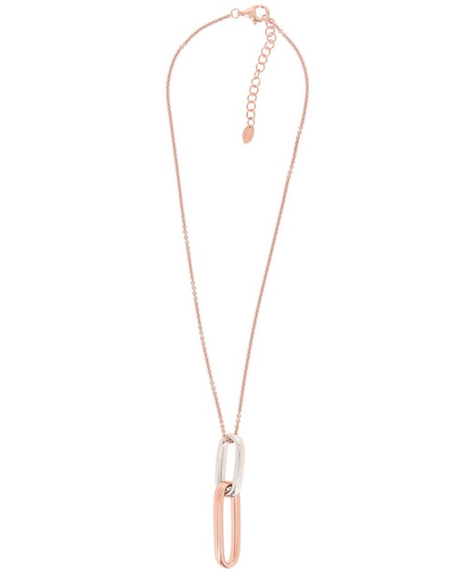 Women Jewellery  PESAVENTO, Forever Chic Rhodium - Pink Silver Necklace, SKU: WPLVE1980 | timeolution.com